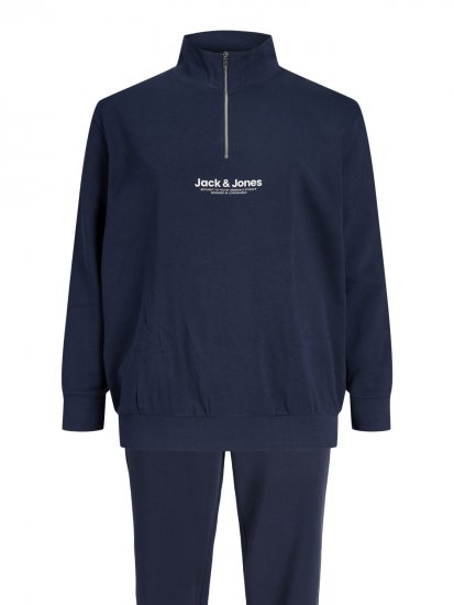 Jack & Jones Vesterbro анцуг тъмносиньо - Суичъри & cуичъри с качулка - мъжки суичъри големи размери