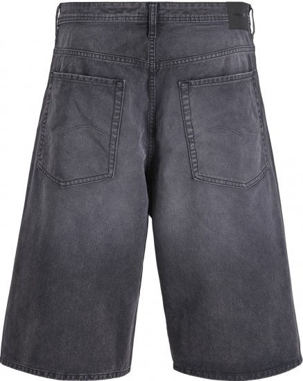 Jack & Jones Stowen Bronx Long Shorts Black - Шорти - мъжки къси панталони големи размери