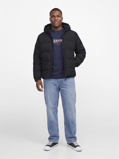 Jack & Jones Sage Ватирано яке Черно - Якета - мъжки якета големи размери