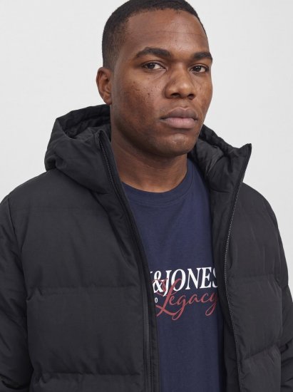 Jack & Jones Sage Ватирано яке Черно - Якета - мъжки якета големи размери