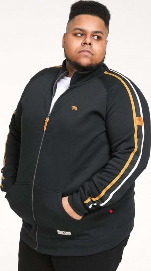 D555 MARSTON Zip Through Sweatshirt - Суичъри & cуичъри с качулка - мъжки суичъри големи размери