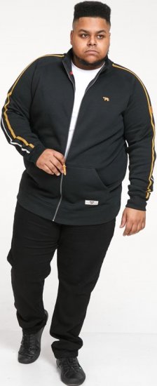 D555 MARSTON Zip Through Sweatshirt - Суичъри & cуичъри с качулка - мъжки суичъри големи размери