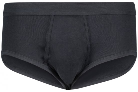 Adamo Royal Ribbed Briefs Black - Бельо & Бански шорти - Мъжко бельо големи размери