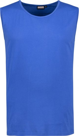 Adamo Rod Comfort Fit Tank Top Royal Blue - Тениски - мъжки тениски големи размери