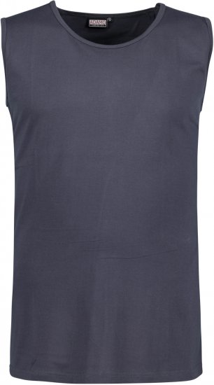Adamo Rod Comfort Fit Tank Top Charcoal - Тениски - мъжки тениски големи размери
