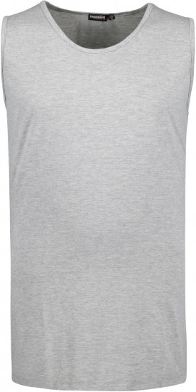 Adamo Rod Comfort Fit Tank Top Grey - Тениски - мъжки тениски големи размери