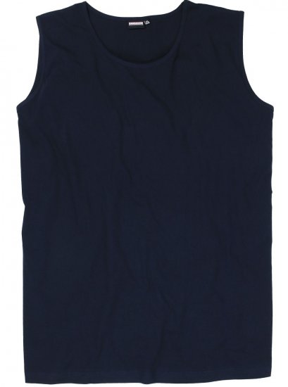 Adamo Rod Comfort Fit Tank Top Navy - Тениски - мъжки тениски големи размери