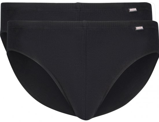 Adamo Jones Briefs 2-pack Black - Бельо & Бански шорти - Мъжко бельо големи размери
