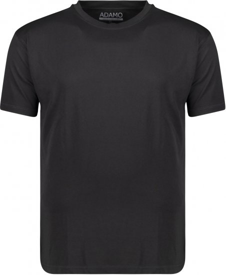 Adamo Kevin Regular fit T-shirt Black - Тениски - мъжки тениски големи размери