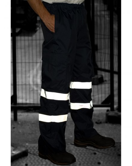 Leo Appledore Cargo Rain pants Navy - Работно облекло - мъжки работно облекло големи размери