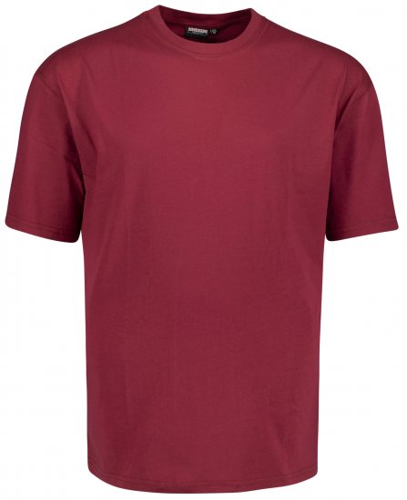 Adamo Magic T-shirt Burgundy TALL SIZES - МЪЖКО ОБЛЕКЛО MT-6XLT - дрехи за високи мъже
