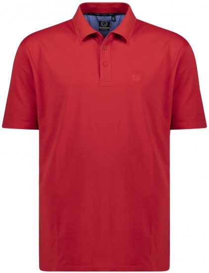 Adamo Picco Technical Sports Polo Red - Спортни дрехи & Връхно облекло - мъжки спортни екипи големи размери
