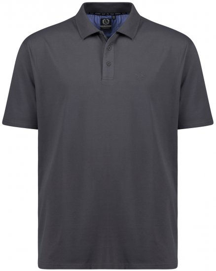 Adamo Picco Technical Sports Polo Charcoal - Спортни дрехи & Връхно облекло - мъжки спортни екипи големи размери