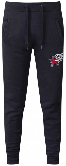 D555 Matt Fashion Sweatpants Black - Спортни панталони & Kъси панталони - мъжки спортни панталони големи размери
