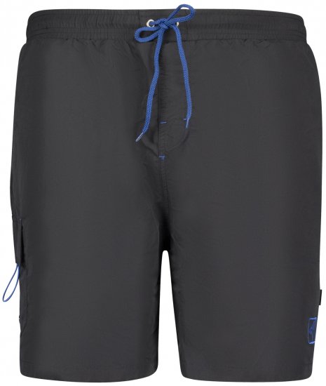 Adamo Kuba Cargo Swimshorts Black - Бельо & Бански шорти - Мъжко бельо големи размери