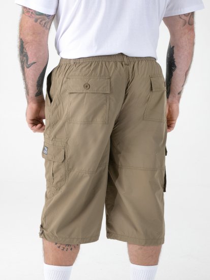 D555 Mason Cargo Shorts Sand - Шорти - мъжки къси панталони големи размери