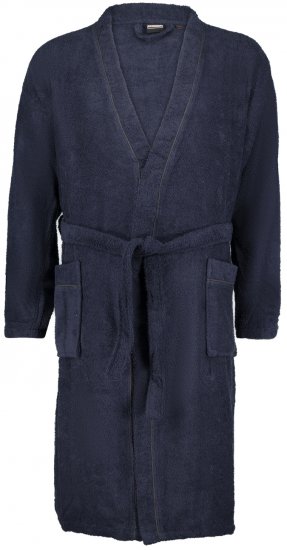 Adamo Joey Bathrobe Navy - Бельо & Бански шорти - Мъжко бельо големи размери