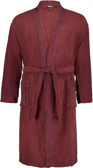 Adamo Joey Bathrobe Burgundy - Бельо & Бански шорти - Мъжко бельо големи размери