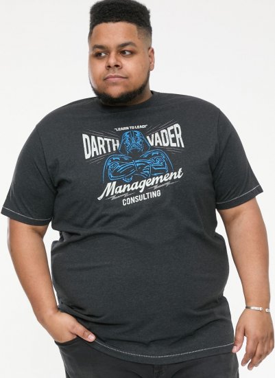 D555 SOLO Official Star Wars Management Consulting Printed T-Shirt Black Reno - Тениски - мъжки тениски големи размери