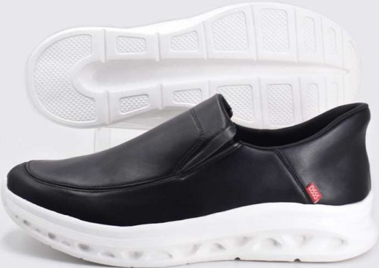D555 Carlisle 2 Kingsize Hands Free Shoes Black - Мъжки oбувки 40-52 - 