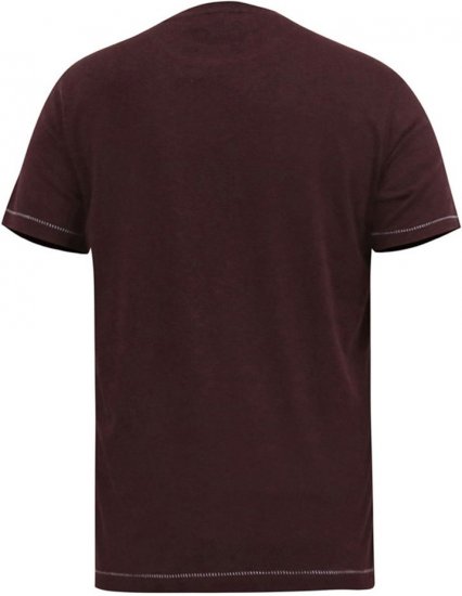 D555 DIVISION Official Pink Floyd Printed T-Shirt Burgundy - Тениски - мъжки тениски големи размери