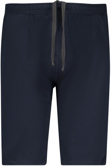 Adamo Athen Sweatshorts Navy - Спортни панталони & Kъси панталони - мъжки спортни панталони големи размери
