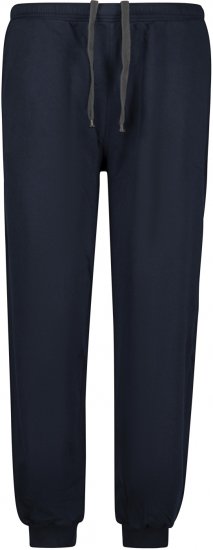 Adamo Athen Sweatpants with Cuffs Navy - Спортни панталони & Kъси панталони - мъжки спортни панталони големи размери
