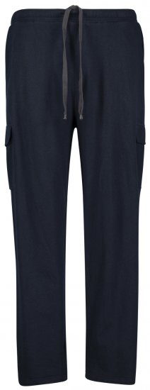 Adamo Athen Sweatpants with Cargo-pocket Navy - Спортни панталони & Kъси панталони - мъжки спортни панталони големи размери