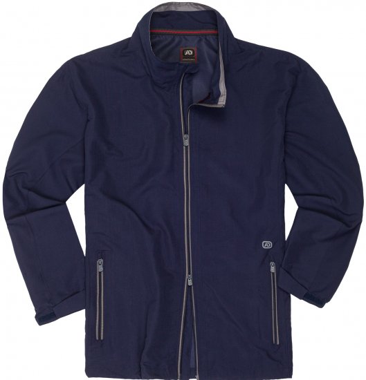Adamo Oswin Lightweight Fitness Jacket Navy - Спортни дрехи & Връхно облекло - мъжки спортни екипи големи размери