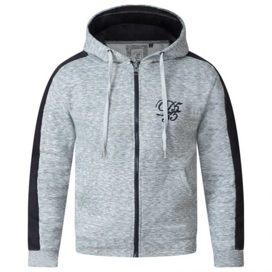 D555 Ronnie Full zip Hoodie - Суичъри & cуичъри с качулка - мъжки суичъри големи размери