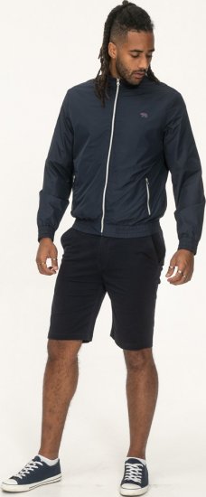 D555 Ealing Lightweight Zip Through Jacket With Zip Pockets Navy - Якета - мъжки якета големи размери