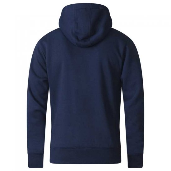 D555 Lorenzo Half zip Hoodie Navy - Суичъри & cуичъри с качулка - мъжки суичъри големи размери