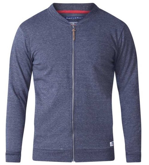 D555 Arnie Sweatshirt With Pocket Navy - Суичъри & cуичъри с качулка - мъжки суичъри големи размери