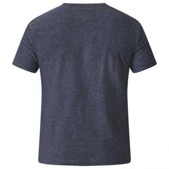 D555 Agler Waffle T-shirt Charcoal - Тениски - мъжки тениски големи размери