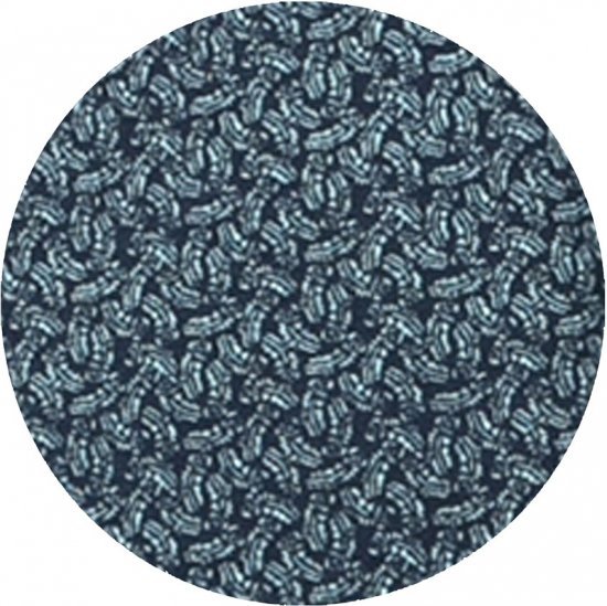 D555 Woolwich AOP Polo Shirt With Ribbed Collar Blue - Поло тениски - мъжки тениски с яка големи размери