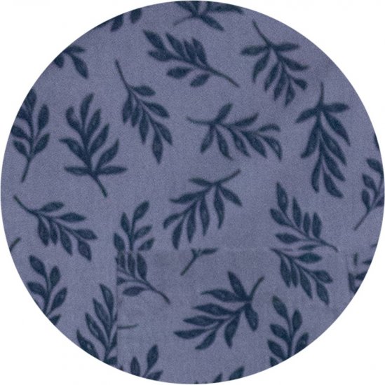 D555 Kettering Hawaiian Leaf AOP Short Sleeve Button Down Collar Shirt Denim - Ризи - мъжки ризи големи размери