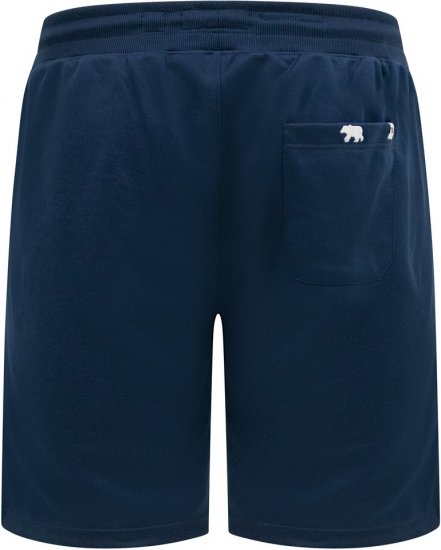 D555 Spalding Elasticated Waist Interlock Shorts Navy - Спортни панталони & Kъси панталони - мъжки спортни панталони големи размери