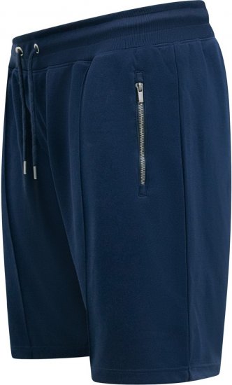 D555 Spalding Elasticated Waist Interlock Shorts Navy - Спортни панталони & Kъси панталони - мъжки спортни панталони големи размери