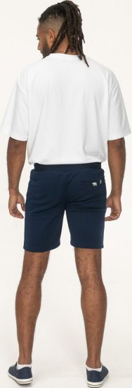 D555 Spalding Elasticated Waist Interlock Shorts Navy - Спортни панталони & Kъси панталони - мъжки спортни панталони големи размери