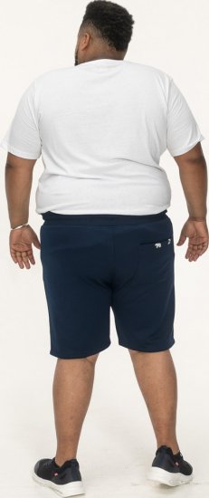 D555 Spalding Elasticated Waist Interlock Shorts Navy - Спортни панталони & Kъси панталони - мъжки спортни панталони големи размери