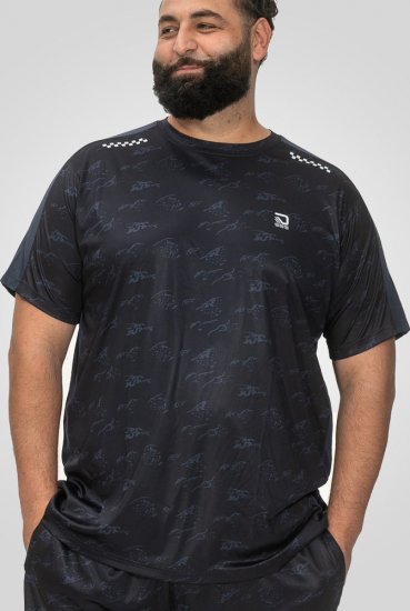 D555 Solihull Dry Wear Light Weight Poly Crew Neck T-Shirt Navy - Спортни дрехи & Връхно облекло - мъжки спортни екипи големи размери