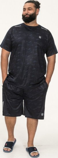 D555 Solihull Dry Wear Light Weight Poly Crew Neck T-Shirt Navy - Спортни дрехи & Връхно облекло - мъжки спортни екипи големи размери