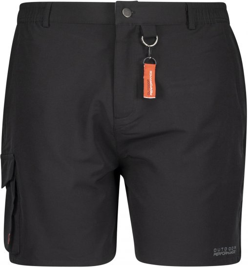 Adamo Tim Outdoor Shorts Black - Спортни дрехи & Връхно облекло - мъжки спортни екипи големи размери