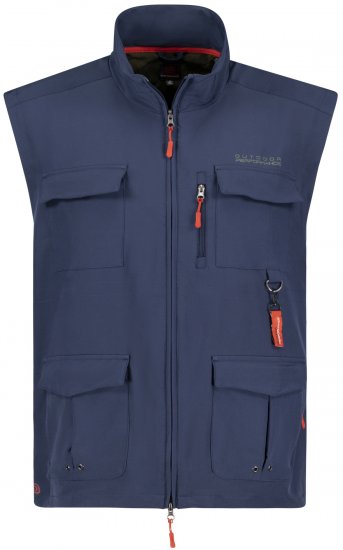 Adamo Tommy Outdoor Vest Navy - Спортни дрехи & Връхно облекло - мъжки спортни екипи големи размери