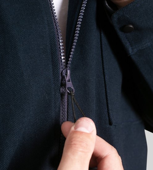 D555 Cleveley Long Sleeve Heavy Shacket Overshirt Navy - Ризи - мъжки ризи големи размери