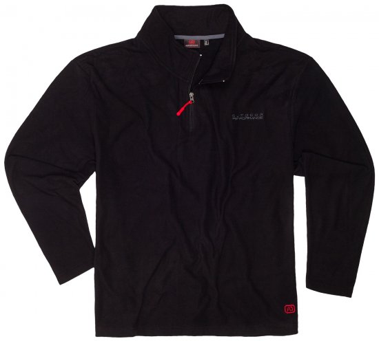 Adamo Vancouver Fleece Sweater Black - Спортни дрехи & Връхно облекло - мъжки спортни екипи големи размери
