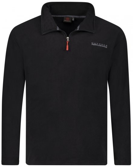 Adamo Vancouver Fleece Sweater Black - Спортни дрехи & Връхно облекло - мъжки спортни екипи големи размери
