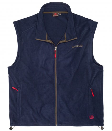 Adamo Montreal Fleece Vest Navy - Спортни дрехи & Връхно облекло - мъжки спортни екипи големи размери