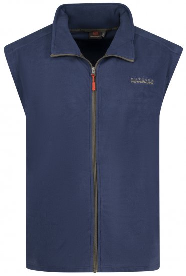 Adamo Montreal Fleece Vest Navy - Спортни дрехи & Връхно облекло - мъжки спортни екипи големи размери