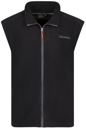 Adamo Montreal Fleece Vest Black - Спортни дрехи & Връхно облекло - мъжки спортни екипи големи размери